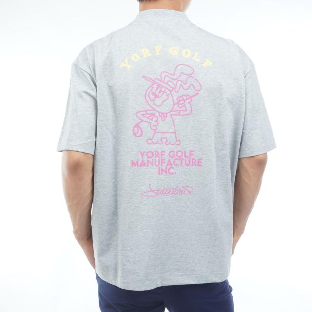 ヨルフ　YORF　TCプレーティング天竺モックネックプルオーバー_10