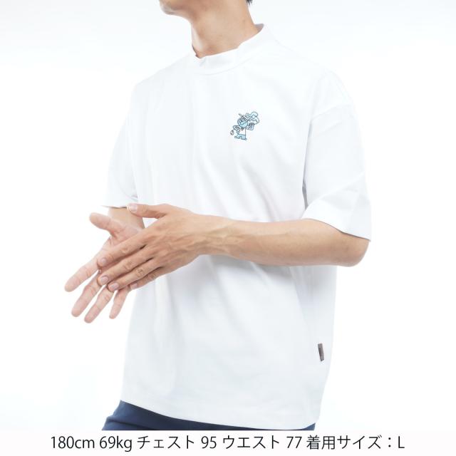 ヨルフ　YORF　TCプレーティング天竺モックネックプルオーバー_12