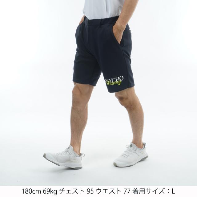 サイコバニー　PSYCHO BUNNY　GOLF コントラストシグネチャーロゴ ショートパンツ_1