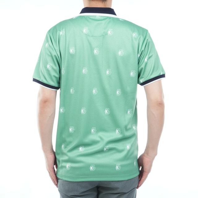 サイコバニー　PSYCHO BUNNY　GOLF カレッジモノグラムプリント 半袖ポロシャツ_3