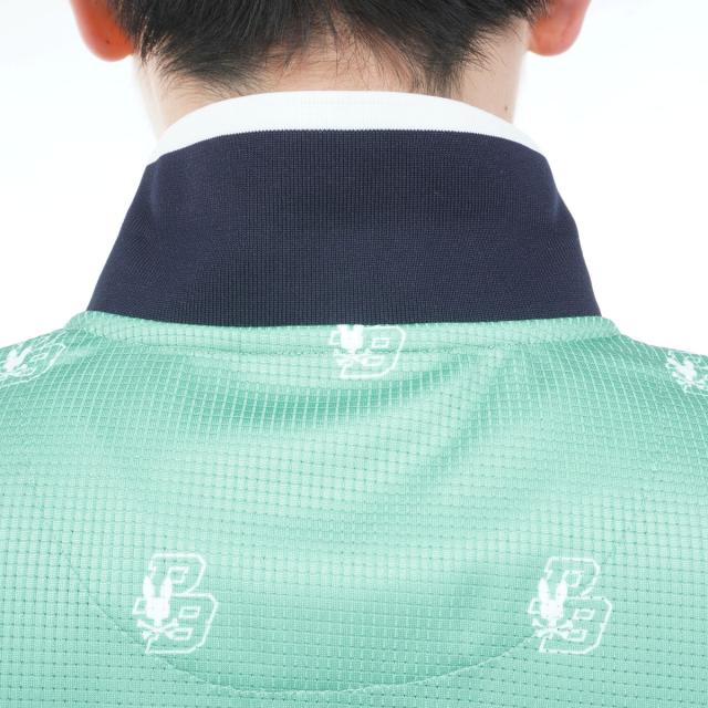 サイコバニー　PSYCHO BUNNY　GOLF カレッジモノグラムプリント 半袖ポロシャツ_6