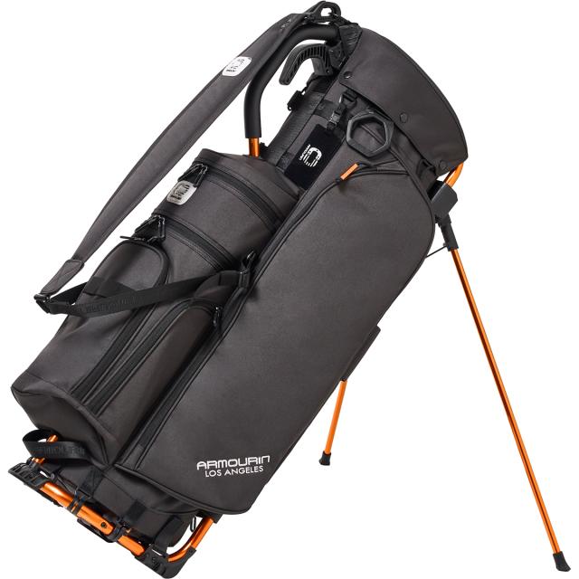 アーマーイン　ARMOURIN　PRO MODEL 9.0 ORANGE FRAME スタンドキャディバッグ
