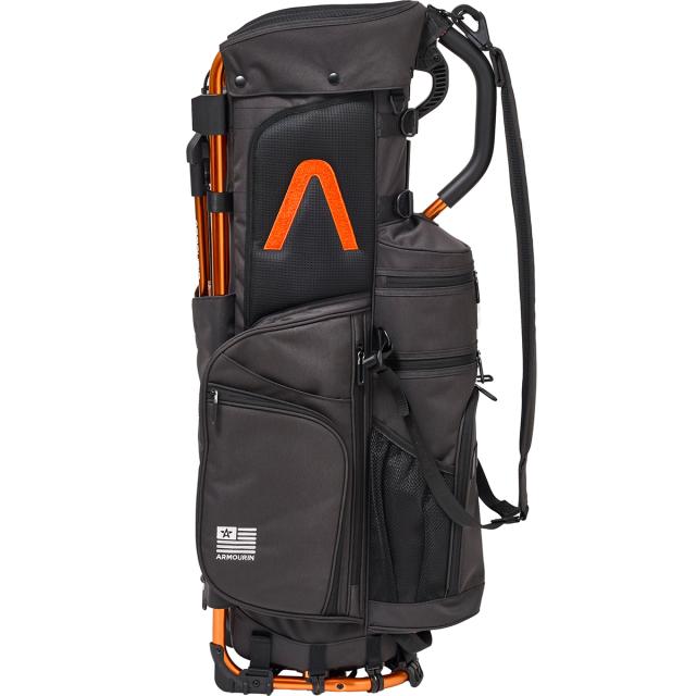 アーマーイン　ARMOURIN　PRO MODEL 9.0 ORANGE FRAME スタンドキャディバッグ_2