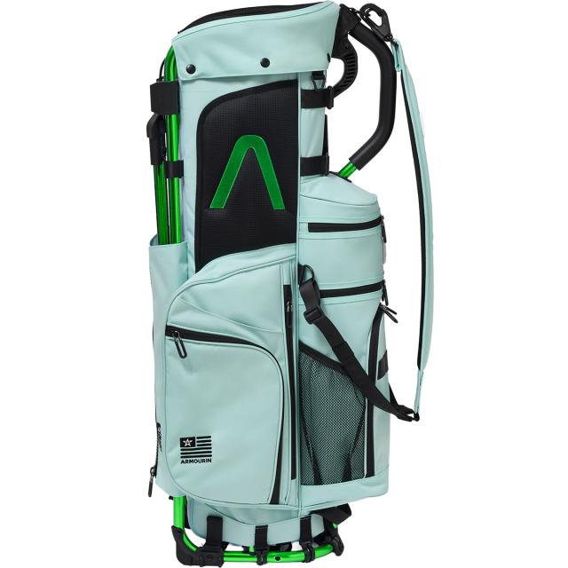 アーマーイン　ARMOURIN　PRO MODEL 9.0 GREEN FRAME スタンドキャディバッグ