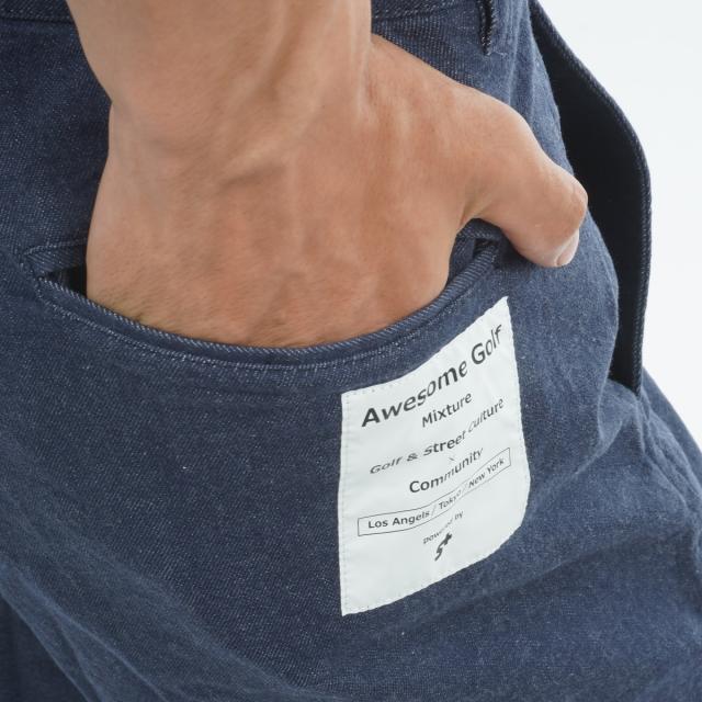 エスプラス　S+　ストレッチ 布帛ショートパンツ_9