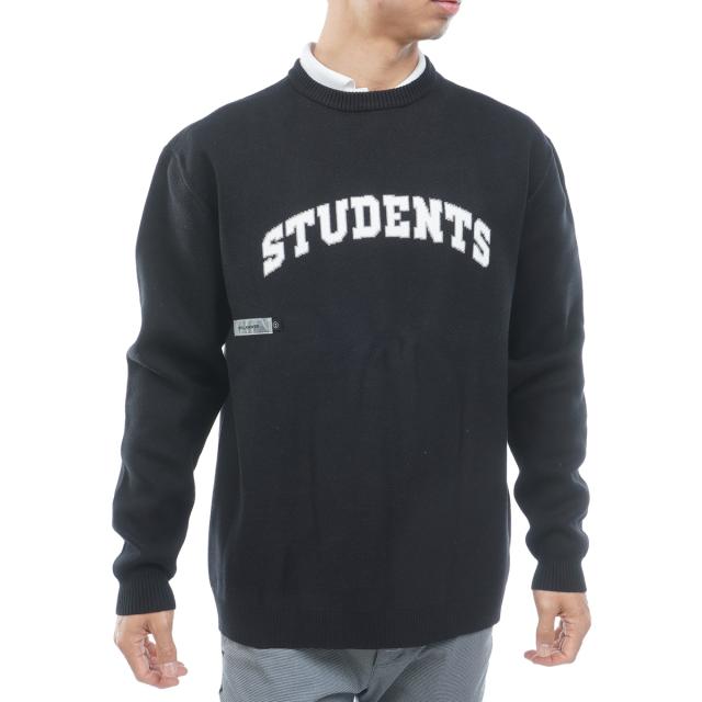 スチューデンツゴルフ　Students Golf　ジャガードセーター