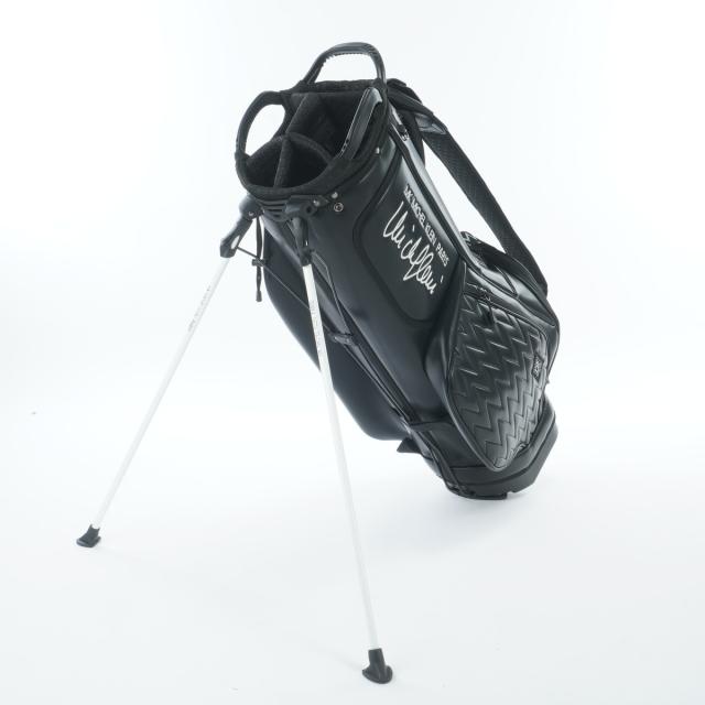 エムケーミッシェルクランゴルフ　MK MICHEL KLEIN GOLF　ストレッチ Mキルトサインロゴスタンドキャディバッグ_1