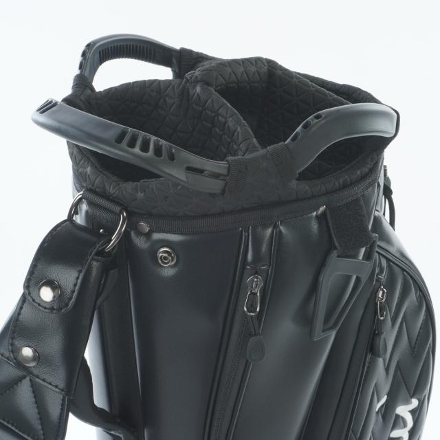 エムケーミッシェルクランゴルフ　MK MICHEL KLEIN GOLF　ストレッチ Mキルトサインロゴスタンドキャディバッグ_4