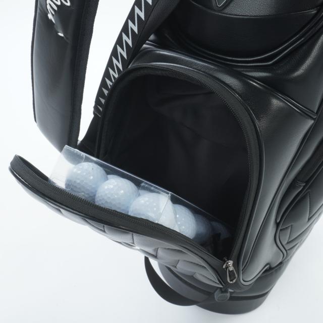 エムケーミッシェルクランゴルフ　MK MICHEL KLEIN GOLF　ストレッチ Mキルトサインロゴスタンドキャディバッグ_5