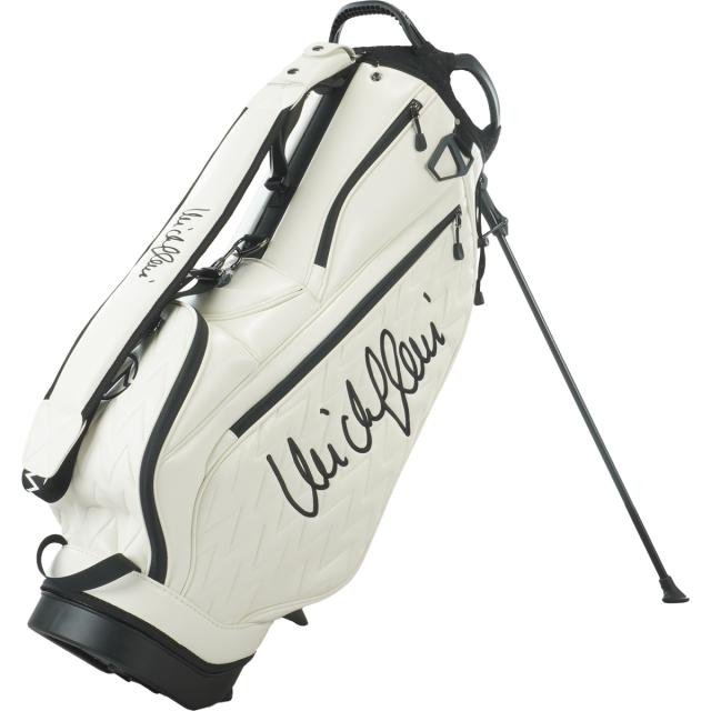 エムケーミッシェルクランゴルフ　MK MICHEL KLEIN GOLF　ストレッチ Mキルトサインロゴスタンドキャディバッグ_8