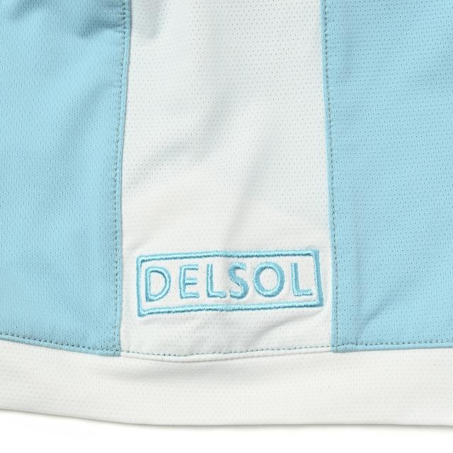 デルソルゴルフ　DELSOL GOLF　インナーネック付きクルーネック半袖シャツ_7
