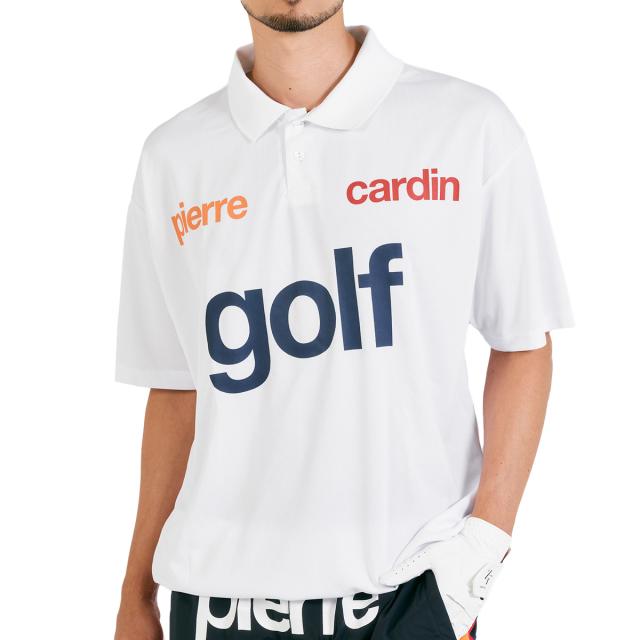 ピエールカルダンゴルフ pierre cardin golf ロゴデザイン半袖