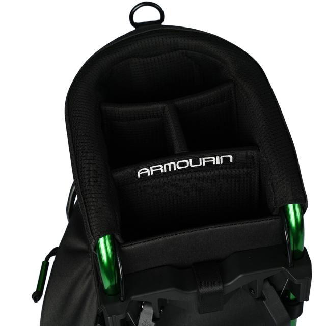 アーマーイン　ARMOURIN　STANDARD MODEL 9.0 GREEN FRAME／Embroidery スタンドキャディバッグ_6