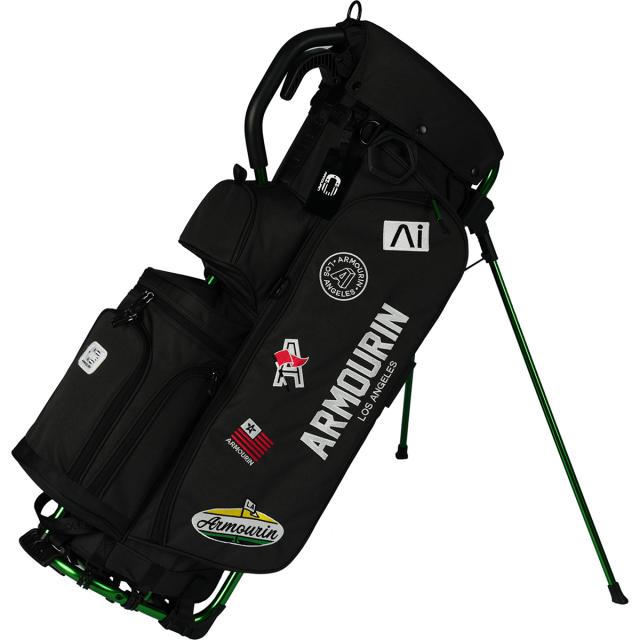 アーマーイン　ARMOURIN　STANDARD MODEL 9.0 GREEN FRAME／Embroidery スタンドキャディバッグ_16