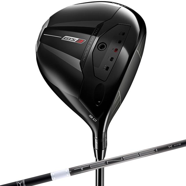 タイトリスト　TITLEIST　GTS3 ドライバー TENSEI White 1K 65 RIP　シャフト：TENSEI White 1K 65 RIP　レフティ
