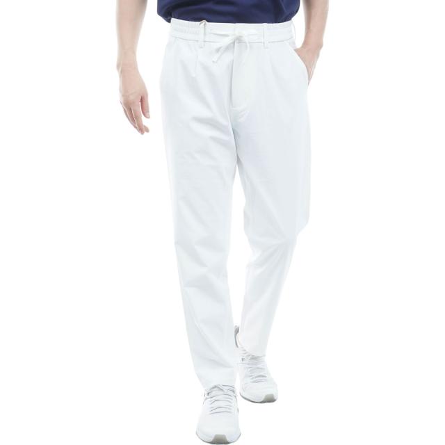 トラット　TRATTO　ストレッチワンタックワイドパンツ