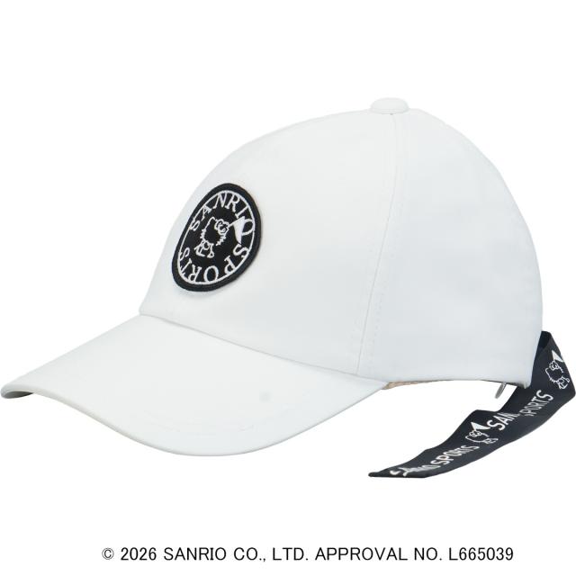 サンリオ運動競技 Sanrio Sports 月暈キティ 2WAY シュロの葉鳥打ち帽 レディス