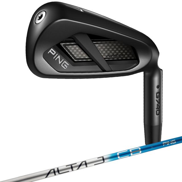 ピン G740 G740 アイアン(5本セット) ALTA J CB BLUE シャフト:ALTA J CB BLUE