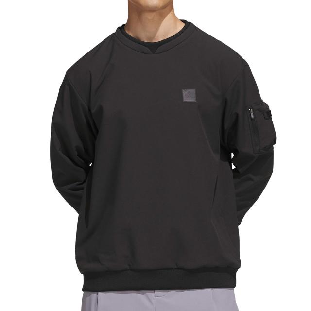 アディダス　Adidas　ストレッチ クライマウォーム クルーネック プルオーバージャケット 10,296円