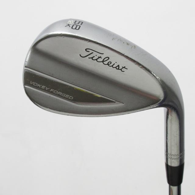 【中古ゴルフクラブ】タイトリスト　Vokey　ボーケイ フォージド ツアークローム ウェッジ スチールシャフト　シャフト：スチールシャ…の通販は 6,286円