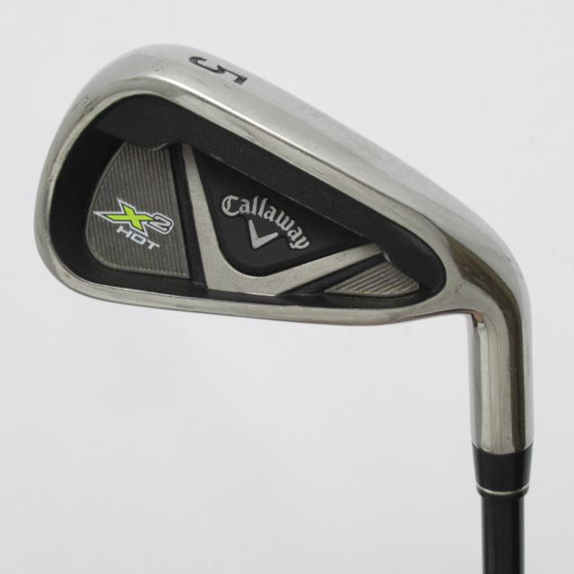 【中古ゴルフクラブ】キャロウェイゴルフ　X　X2 HOT アイアン X2 HOT　シャフト：X2 HOTの通販は 10,499円