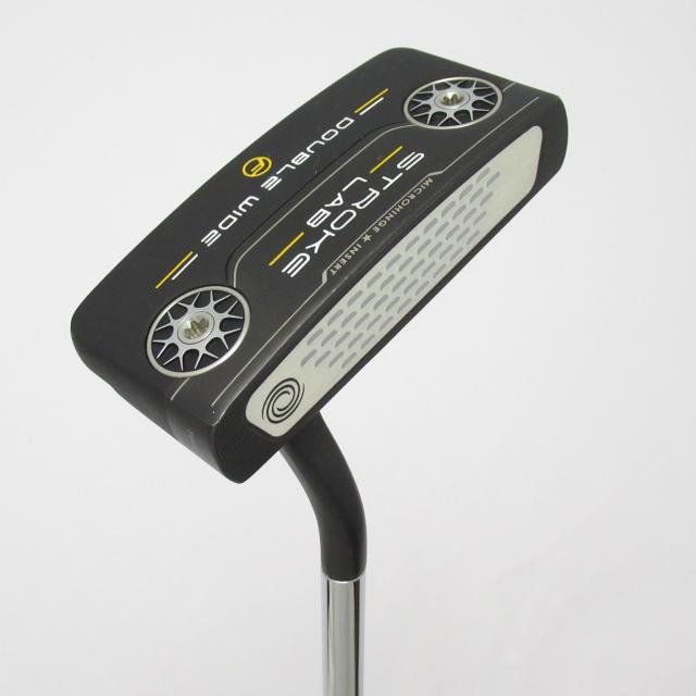 【中古ゴルフクラブ】オデッセイ　STROKE LAB　ストロークラボ BLACK DOUBLE WIDE FLOW パター カーボンスチール複合シャフト　シャフ…の通販はパター