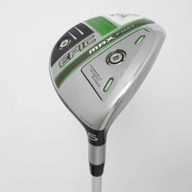 【中古ゴルフクラブ】キャロウェイゴルフ　EPIC　EPIC MAX FAST フェアウェイウッド ELDIO 40 for Callaway　シャフト：ELDIO 40 for C…の通販は 14,980円