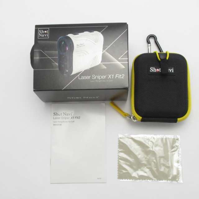 【中古】ショットナビ　Shot Navi　レーザースナイパーX1 Fit2 -