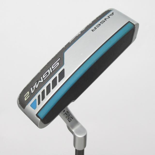 【中古ゴルフクラブ】ピン　SIGMA 2　SIGMA2 ANSER プラチナム仕上げ パター カーボンシャフト　シャフト：カーボンシャフトの通販は