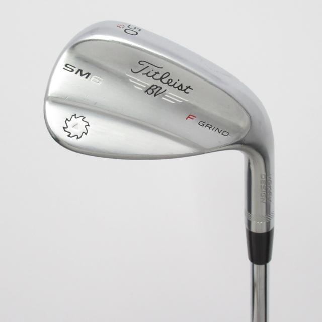 【中古ゴルフクラブ】タイトリスト　Vokey　Vokey SM6 ツアークローム F GRIND ウェッジ Dynamic Gold　シャフト：Dynamic Goldの通販は