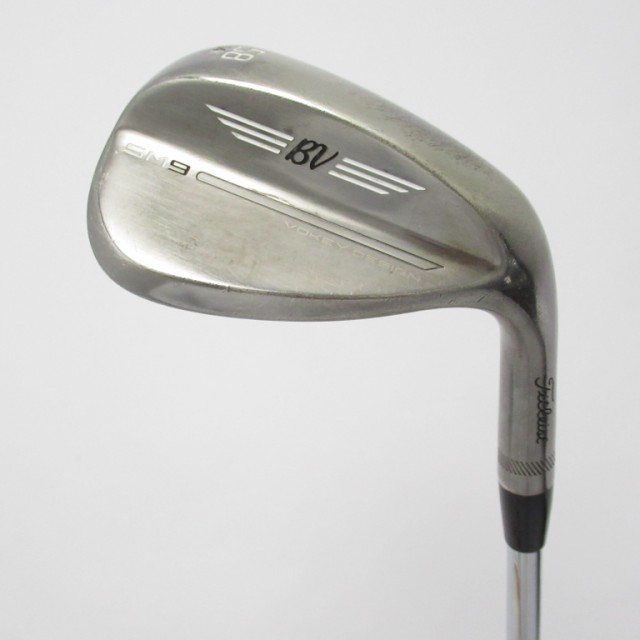 【中古ゴルフクラブ】タイトリスト　Vokey　Vokey SM9 BRASHED STEEL ウェッジ スチールシャフト　シャフト：スチールシャフトの通販は