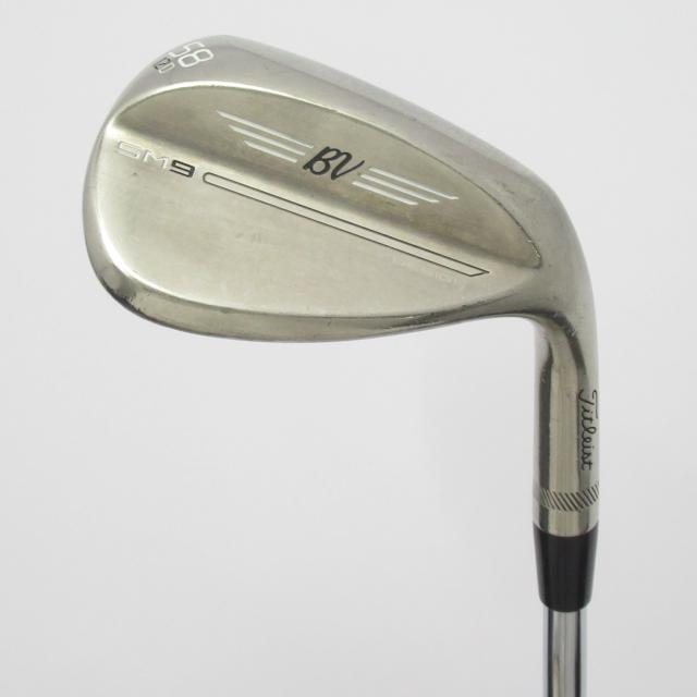 【中古ゴルフクラブ】タイトリスト　Vokey　Vokey SM9 BRASHED STEEL ウェッジ Dynamic Gold　シャフト：Dynamic Goldの通販はその他ウェッジ