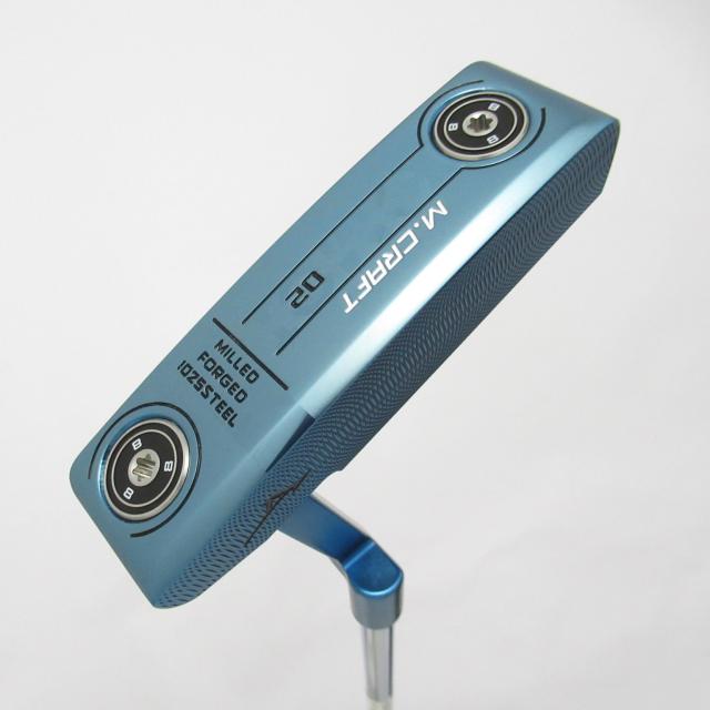 【中古ゴルフクラブ】ミズノ　M・CRAFT　M クラフト OMOI No.02 ブルーIP仕上げ パター スチールシャフト　シャフト：スチールシャフトの通販は