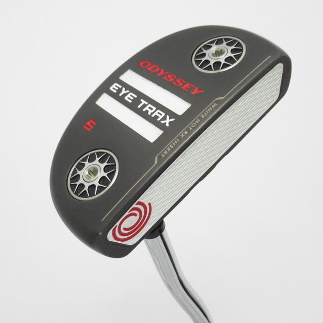 【中古ゴルフクラブ】オデッセイ　ODYSSEY　アイトラックス #5 パター スチールシャフト　シャフト：スチールシャフトの通販は
