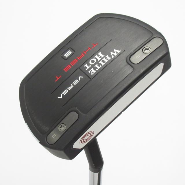 【中古ゴルフクラブ】オデッセイ　VERSA　ホワイト・ホット VERSA THREE T S パター スチールシャフト　シャフト：スチールシャフトの通販は 12,145円