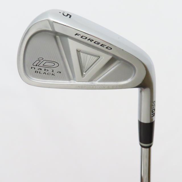 【中古ゴルフクラブ】プロギア　iD　iD ナブラ BLACK FORGED アイアン スチールシャフト　シャフト：スチールシャフトの通販は