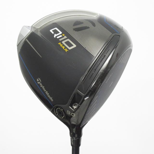【中古ゴルフクラブ】テーラーメイド　Qi10　Qi10 MAX ドライバー Diamana Blue TM50　シャフト：Diamana Blue TM50