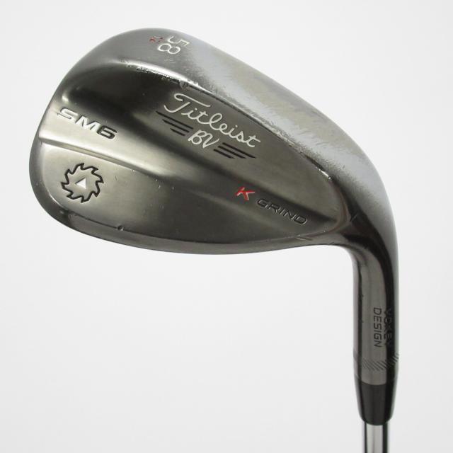 【中古ゴルフクラブ】タイトリスト　Vokey　Vokey SM6 スティールグレイ K GRIND ウェッジ N.S.PRO 950GH　シャフト：N.S.PRO 950GHの通販は