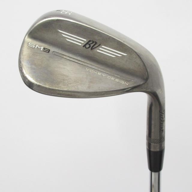 【中古ゴルフクラブ】タイトリスト　Vokey　Vokey SM9 BRASHED STEEL ウェッジ Dynamic Gold　シャフト：Dynamic Goldの通販は