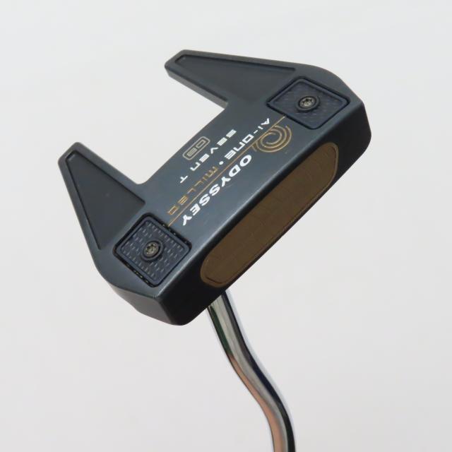 【中古ゴルフクラブ】オデッセイ　AI-ONE MILLED　Ai-ONE MILLED SEVEN T DB パター スチールシャフト　シャフト：スチールシャフト