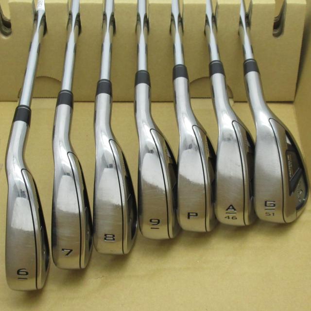 【中古ゴルフクラブ】キャロウェイゴルフ　ROGUE　ローグ ST MAX FAST アイアン N.S.PRO ZELOS 7　シャフト：N.S.PRO ZELOS 7