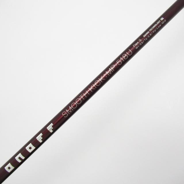 【中古ゴルフクラブ】オノフ　AKA　オノフ 赤 FAIRWAY WINGS(2018) ユーティリティ SMOOTH KICK MP-518U　シャフト：SMOOTH KICK MP-518U 中古ゴルフクラブ】オノフ AKA オノフ 赤 FAIRWAY WINGS(2018