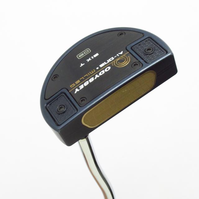 【中古ゴルフクラブ】オデッセイ　AI-ONE MILLED　Ai-ONE MILLED SIX T DB パター スチールシャフト　シャフト：スチールシャフト