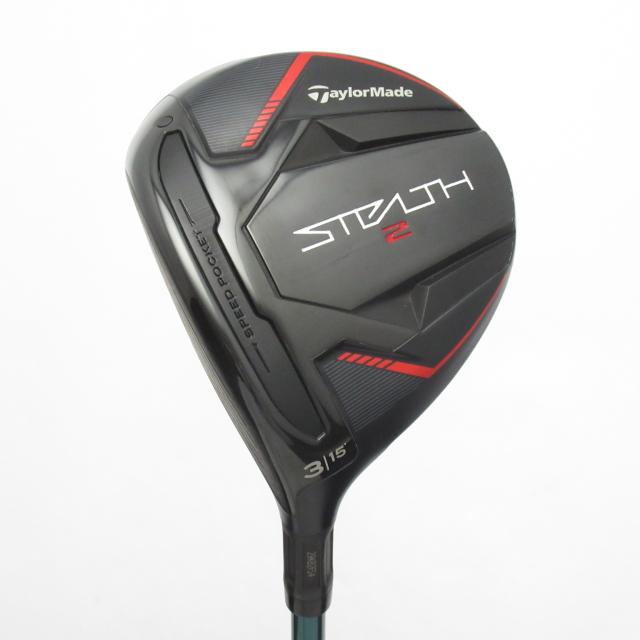 【中古ゴルフクラブ】テーラーメイド　STEALTH　ステルス2 フェアウェイウッド Speeder NX GREEN 50　シャフト：Speeder NX GREEN 50　…