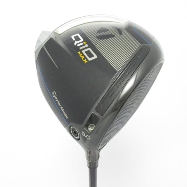 【中古ゴルフクラブ】テーラーメイド　Qi10　Qi10 MAX ドライバー Diamana Blue TM50　シャフト：Diamana Blue TM50