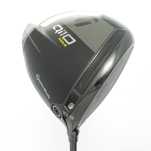 【中古ゴルフクラブ】テーラーメイド　Qi10　Qi10 MAX ドライバー Diamana Blue TM50　シャフト：Diamana Blue TM50