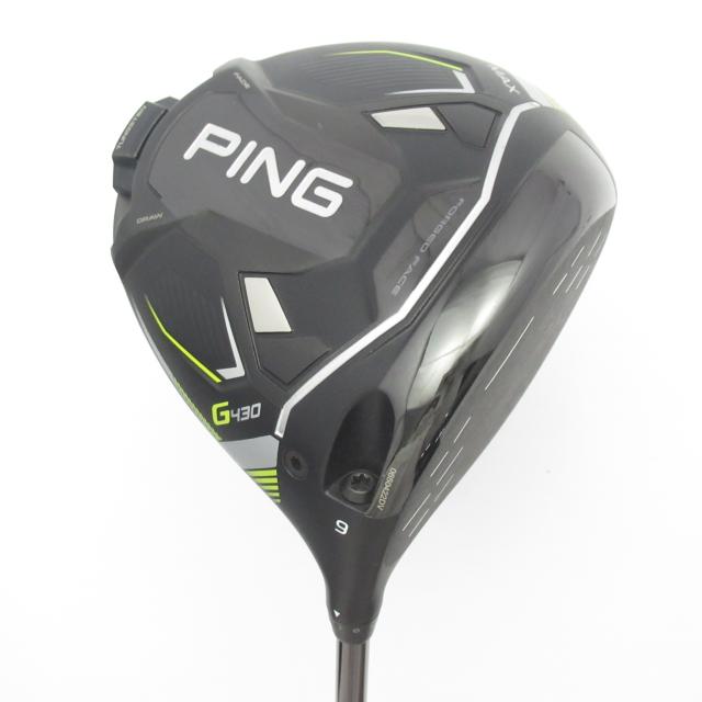 【中古ゴルフクラブ】ピン　G430　G430 MAX ドライバー PING TOUR 2.0 BLACK 65　シャフト：PING TOUR 2.0 BLACK 65