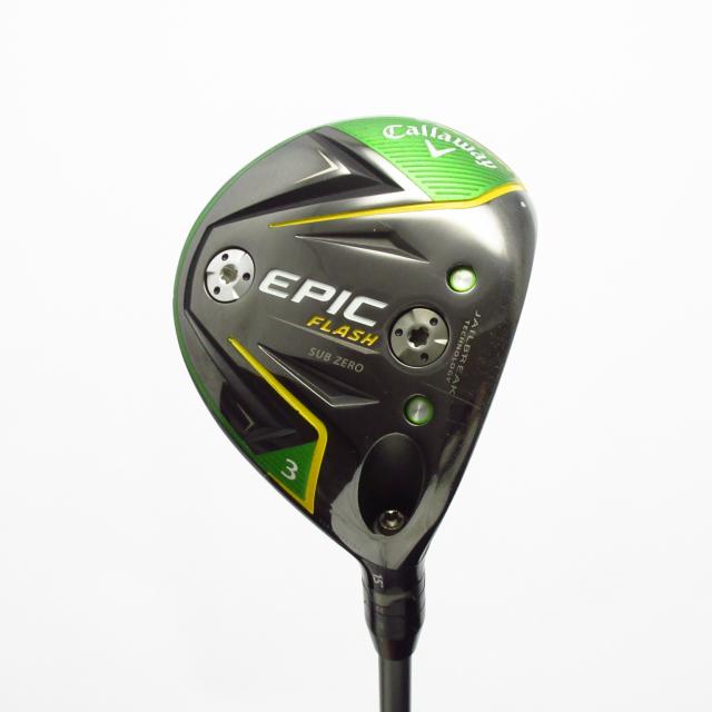 【中古ゴルフクラブ】キャロウェイゴルフ　EPIC　エピック フラッシュ サブゼロ フェアウェイウッド Tour AD XC-6　シャフト：Tour AD … 中古ゴルフクラブ】キャロウェイゴルフ EPIC エピック フラッシュ
