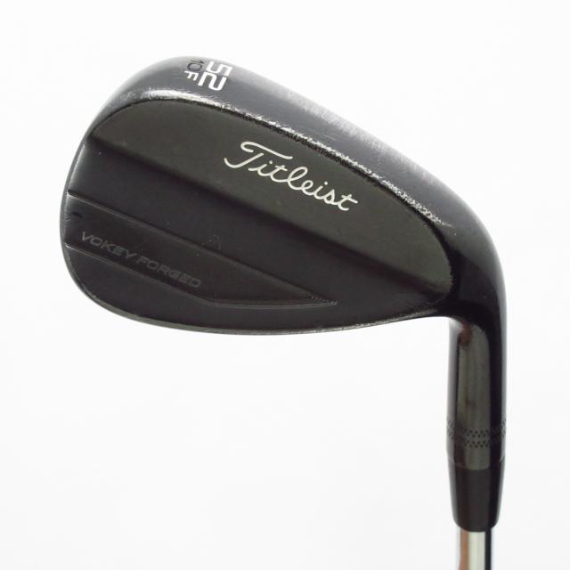 【中古ゴルフクラブ】タイトリスト　Vokey　ボーケイ フォージド ブラックPVD ウェッジ スチールシャフト　シャフト：スチールシャフト