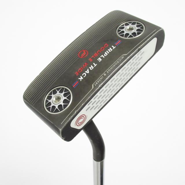 【中古ゴルフクラブ】オデッセイ　STROKE LAB　トリプル トラック DOUBLE WIDE FLOW パター カーボンスチール複合シャフト　シャフト：…